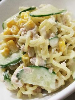 安~い焼きそば麺で♡さっぱりサラダ-レシピのメイン写真