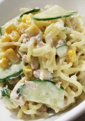 安～い焼きそば麺で♡さっぱりサラダ-レシピのメイン写真