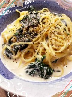 ちょ〜簡単!明太クリームパスタ-レシピのメイン写真