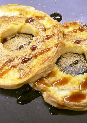 麩スイーツ！ 車麩のフレンチトースト風-レシピのメイン写真