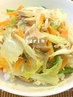 シーチキン de 八宝菜丼-レシピのメイン写真