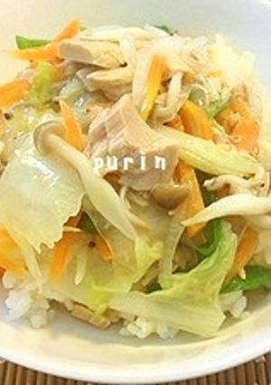 シーチキン　de　八宝菜丼-レシピのメイン写真