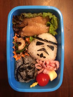 ☆☆スターウォーズ☆☆お弁当のおにぎり-レシピのメイン写真
