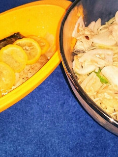 蓮根と鯖のパスタ、鯖のアクアパッツァ-レシピのメイン写真