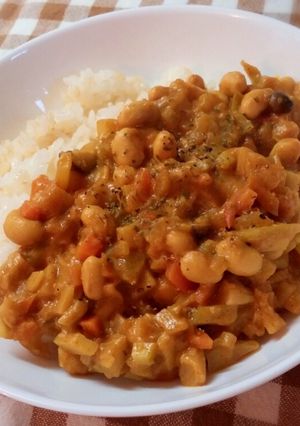 子どもと食べる◎発芽米でベジカレー-レシピのメイン写真