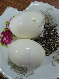 ゆで卵をヘルシーに美味しく食べましょう♪-レシピのメイン写真