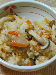 海と山の炊き込みご飯-レシピのメイン写真