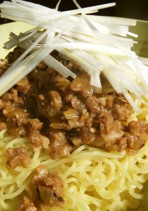 ★大豆のお肉でジャージャーメン★-レシピのメイン写真