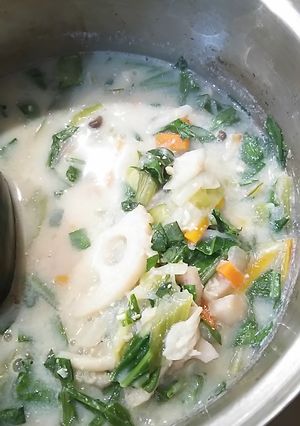 白身魚と根菜の豆乳シチュー-レシピのメイン写真