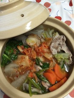 体ポカポカ、創味シャンタンのキムチ鍋-レシピのメイン写真