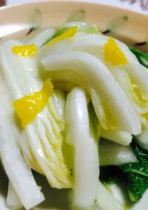 冬に美味しい♡簡単柚子入り白菜ピクルス-レシピのメイン写真
