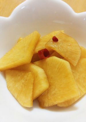 大根の醤油漬け-レシピのメイン写真