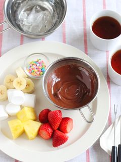 パリッと美味しい♪チョコフォンデュ-レシピのメイン写真