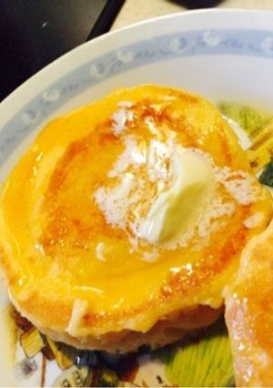時短！ふわふわなんちゃってホットケーキ-レシピのメイン写真