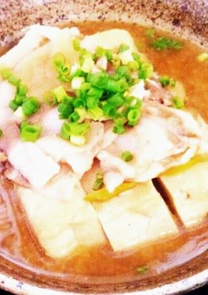 ポカポカ(๑•᎑•๑)肉豆腐-レシピのメイン写真