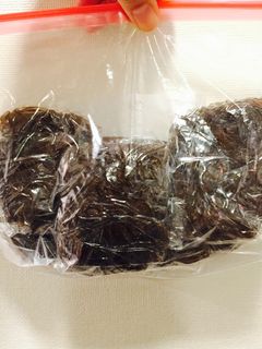 生もずくは小分けにして冷凍保存☆-レシピのメイン写真