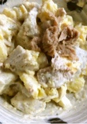 大豆ミートとお芋のサラダ-レシピのメイン写真