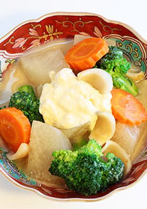 汲み上げゆばのポトフ（白味噌仕立）-レシピのメイン写真