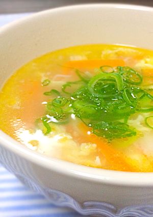 カニカマで♡ふわたま中華スープ-レシピのメイン写真