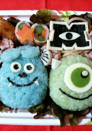 キャラ弁☆モンスターズ・インク-レシピのメイン写真