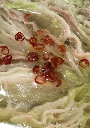 簡単美味しい！豚バラと白菜のお鍋-レシピのメイン写真