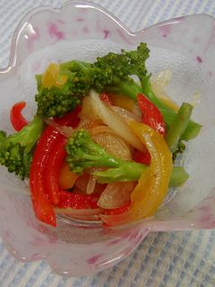 パプリカのわさび風味和風マリネ-レシピのメイン写真