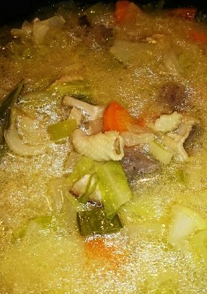 簡単 我が家の鶏皮煮込み☆-レシピのメイン写真