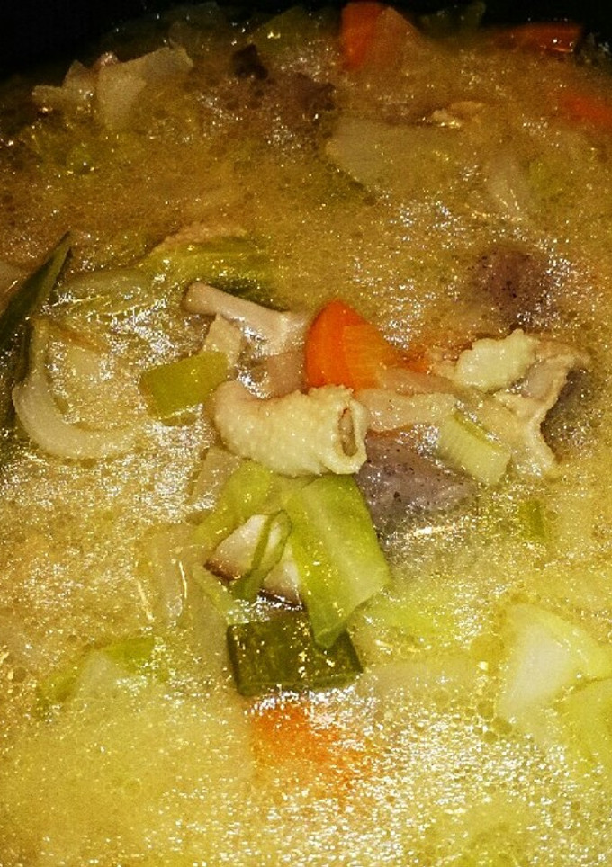 簡単 我が家の鶏皮煮込み☆-レシピのメイン写真