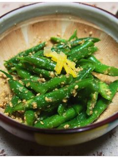 基本のいんげんの胡麻和え-レシピのメイン写真