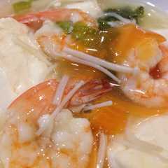 豆腐と海老のあんかけ-レシピのメイン写真