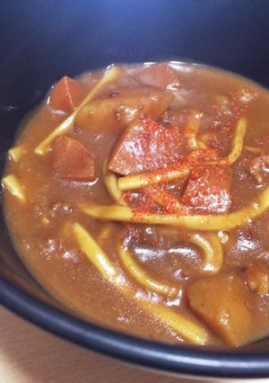 残ったカレーでリメイク☆カレーうどん-レシピのメイン写真