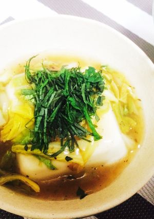 豆腐の梅あんかけ-レシピのメイン写真