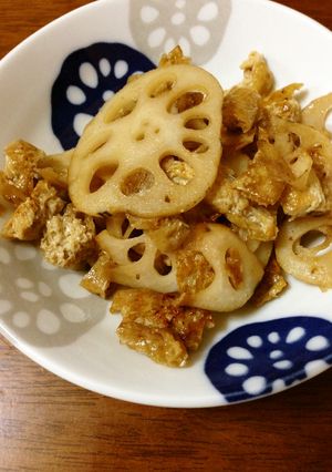 創味シャンタンでレンコンきんぴら-レシピのメイン写真