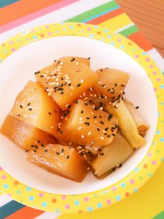 レンジで簡単☆大根の中華風煮物。-レシピのメイン写真