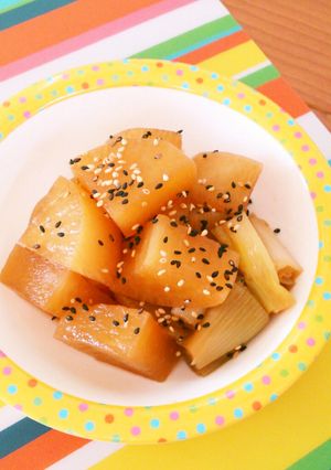 レンジで簡単☆大根の中華風煮物。-レシピのメイン写真