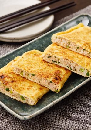 油揚げのシーチキンはさみ焼き-レシピのメイン写真