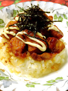 簡単15分♡甘酢ダレの照り焼きチキン丼-レシピのメイン写真