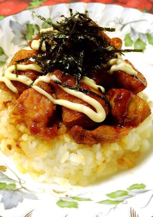 簡単15分♡甘酢ダレの照り焼きチキン丼-レシピのメイン写真