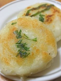 しそチーズ入りいももち!-レシピのメイン写真