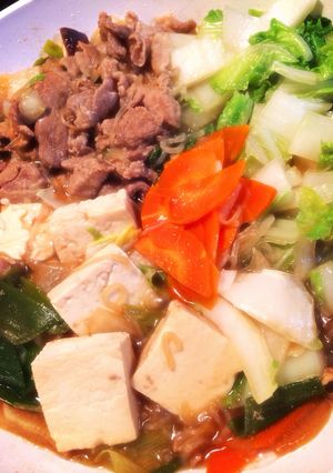節約♪豚肉で満足すき焼き♡-レシピのメイン写真