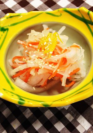 お祝い事に☆大根と人参の紅白なます-レシピのメイン写真