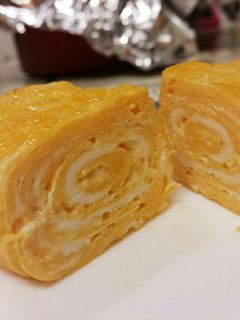 お弁当に♪卵1個で卵焼き-レシピのメイン写真
