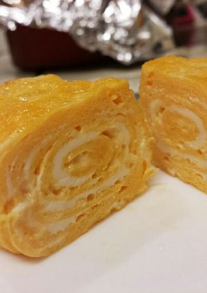 お弁当に♪卵1個で卵焼き-レシピのメイン写真