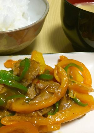 大豆のお肉で青椒肉絲-レシピのメイン写真