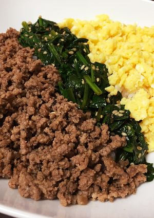 簡単お手軽☆三色そぼろ丼-レシピのメイン写真