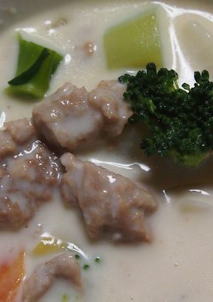 大豆肉シチュー-レシピのメイン写真