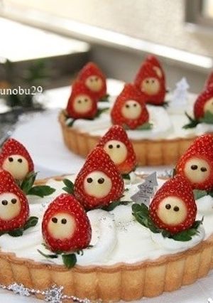 いちごちゃんのレアチーズタルト(^^♪-レシピのメイン写真