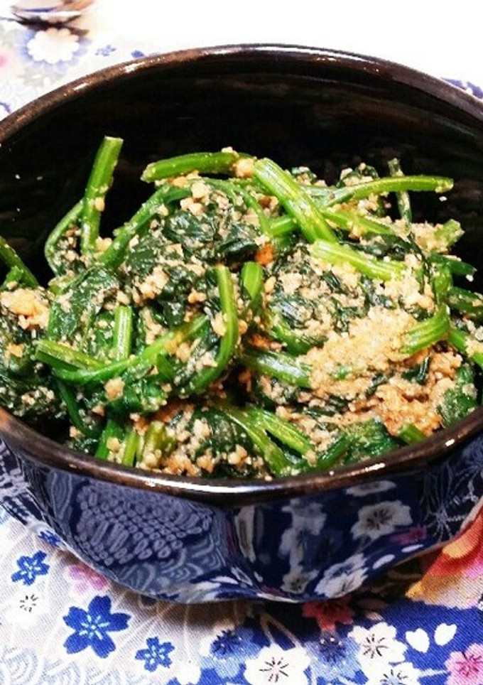 ほうれん草の胡麻和え-レシピのメイン写真