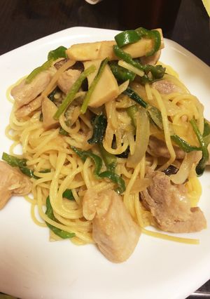 豚肉とホウレンソウの味噌パスタ-レシピのメイン写真