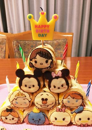 ツムツムケーキ♡-レシピのメイン写真
